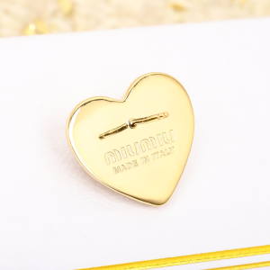 Miu Miu Heart Earrings