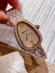 Bvlgari Bulgari Serpenti Seduttori Full Diamonds Watch Rose Gold Bvlgari Bulgari Serpenti Seduttori Full Diamonds Watch Rose Gold