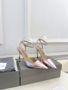 Tom Ford Metallic Pink Lizard Embossed Ankle Wrap Slingback Pumps 105MM Tom Ford Metallic Pink Lizard Embossed Ankle Wrap Slingback Pumps 105MM