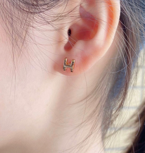 Hermes Mini Pop H Earrings