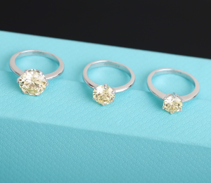 Tiffany Engagement Diamond Rings Yellow