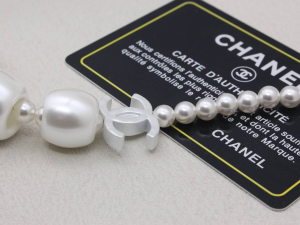 Chanel CC Logo Pearls Necklaces