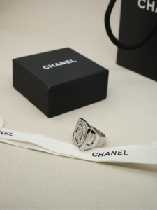 Chanel Crystal Cocomark Rings