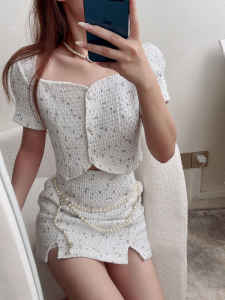 Chanel Crystals CC Heart Pearls Belt