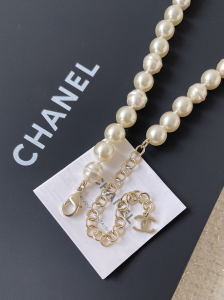 Chanel Crystals CC Heart Pearls Belt