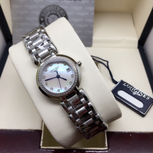 Longines Primaluna Quartz White Dial Diamonds Ladies Watch Longines Primaluna Quartz White Dial Diamonds Ladies Watch