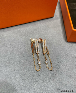 Hermes Chaine dAncre Chaos Earrings