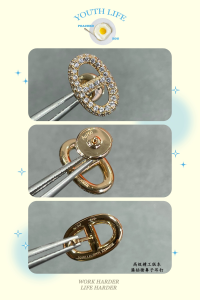 Hermes Chaine dAncre Divine Stud Earrings