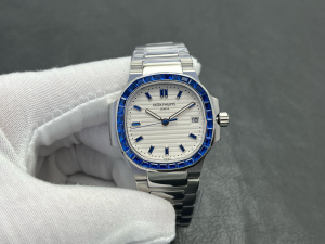 Patek Philippe Ruby Nautilus Automatic Watch White Gold 35MM Patek Philippe Ruby Nautilus Automatic Watch White Gold 35MM