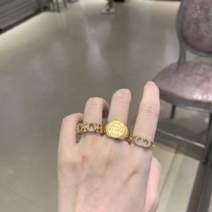 Dior Gold 30 Montaige Rings