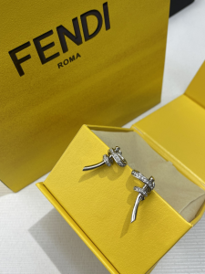 Fendi Filo Silver Earrings