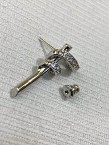 Fendi Filo Silver Earrings