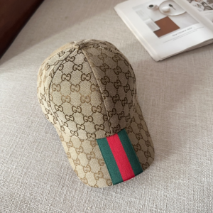 Gucci Beige Original GG Canvas Baseball Hat