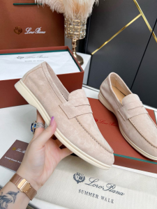 Brunello Cucinelli Suede Leather Penny Loafer Beige Brunello Cucinelli Suede Leather Penny Loafer Beige