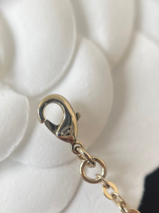 Chanel Crystals CC Heart Bracelets