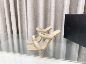 Alexander Wang Julie Denim Beige Fabric High Heel Sandals 100MM Alexander Wang Julie Denim Beige Fabric High Heel Sandals 100MM