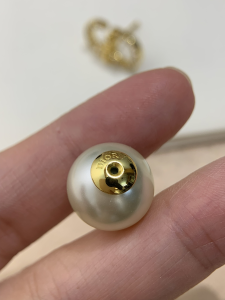 Dior Lucky Tribales Pearl Earrings