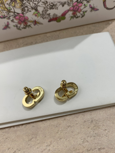 Dior Petit CD Bee Crystal Earrings