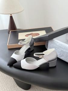 Chanel White Satin Mary Jane Pumps