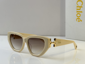 Chloe Marcie Luxury Eyewear Sunglasses CH0235S Beige Chloe Marcie Luxury Eyewear Sunglasses CH0235S Beige