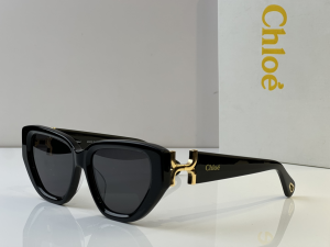Chloe Marcie Luxury Eyewear Sunglasses CH0235S Black Chloe Marcie Luxury Eyewear Sunglasses CH0235S Black