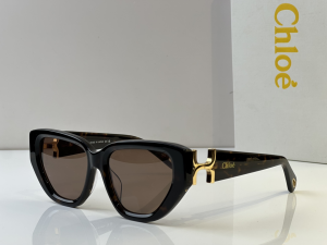 Chloe Marcie Luxury Eyewear Sunglasses CH0235S Black Chloe Marcie Luxury Eyewear Sunglasses CH0235S Black