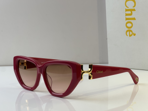 Chloe Marcie Luxury Eyewear Sunglasses CH0235S Red Chloe Marcie Luxury Eyewear Sunglasses CH0235S Red