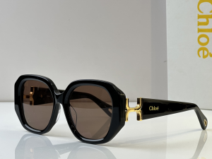 Chloe Marcie Oval Luxury Eyewear Sunglasses CH0236S Black Chloe Marcie Oval Luxury Eyewear Sunglasses CH0236S Black