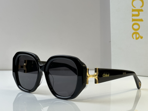 Chloe Marcie Oval Luxury Eyewear Sunglasses CH0236S Black Chloe Marcie Oval Luxury Eyewear Sunglasses CH0236S Black