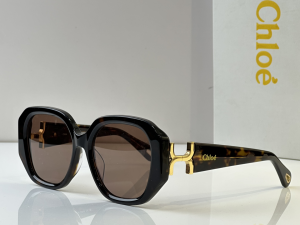 Chloe Marcie Oval Luxury Eyewear Sunglasses CH0236S Black Brown Chloe Marcie Oval Luxury Eyewear Sunglasses CH0236S Black Brown