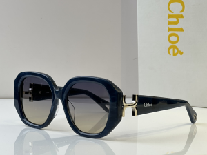 Chloe Marcie Oval Luxury Eyewear Sunglasses CH0236S Navy Blue Chloe Marcie Oval Luxury Eyewear Sunglasses CH0236S Navy Blue