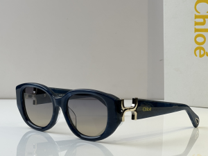 Chloe Marcie Oval Luxury Eyewear Sunglasses CH0237S Navy Blue Chloe Marcie Oval Luxury Eyewear Sunglasses CH0237S Navy Blue