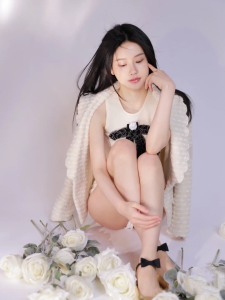 Chanel Gold Leather Ballet Flat