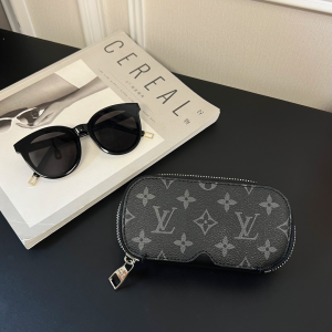 Louis Vuitton Sunglasses Pouch Black