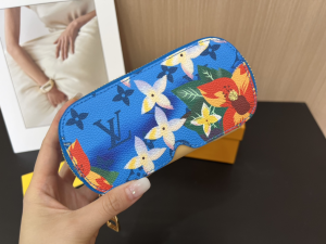 Louis Vuitton Sunglasses Pouch Blue