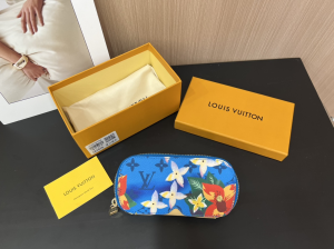 Louis Vuitton Sunglasses Pouch Blue