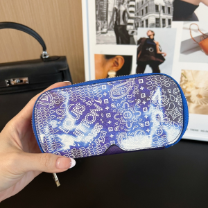 Louis Vuitton Sunglasses Pouch Blue