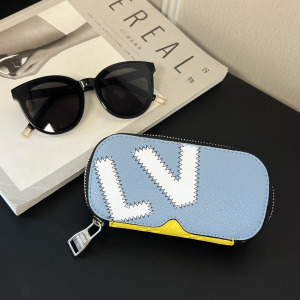 Louis Vuitton Sunglasses Pouch Blue White