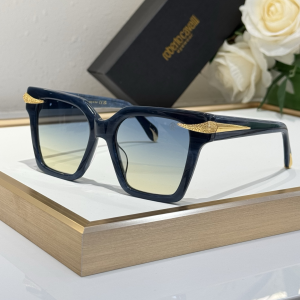 Roberto Cavalli Square Luxury Eyewear Sunglasses SRC002S Navy Blue Roberto Cavalli Square Luxury Eyewear Sunglasses SRC002S Navy Blue