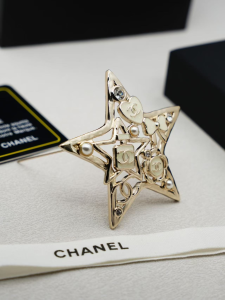 Chanel Star Charms Brooch