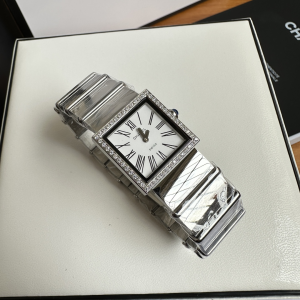CHANEL Mademoiselle Jewel Stainless Steel Bezel Diamonds Watch CHANEL Mademoiselle Jewel Stainless Steel Bezel Diamonds Watch
