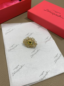 Schiaparelli Eye Burst Rings