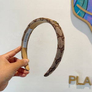 Gucci Beige GG Canvas Headband