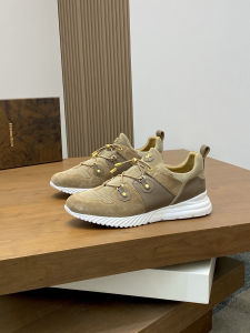 Stefano Ricci Suede Calfskin and Mesh Sneakers Beige Stefano Ricci Suede Calfskin and Mesh Sneakers Beige