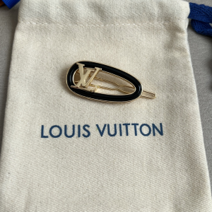 Louis Vuitton My LV Chain Hair Clip Black