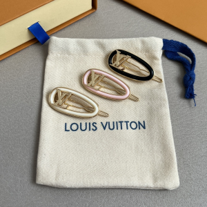 Louis Vuitton My LV Chain Hair Clip Pink