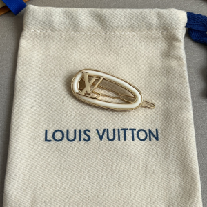 Louis Vuitton My LV Chain Hair Clip White