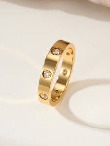 Cartier Love Wedding Diamond Rings