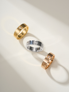 Cartier Love Wedding Diamond Rings