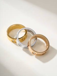 Cartier Love Wedding Diamond Rings